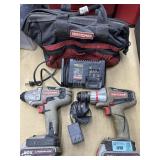 CRAFTSMAN 20v max drills and batteries and