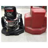 CRAFTSMAN 1 1/2 ho router in hard case