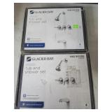 2 GLACIER BAY tub &shower set