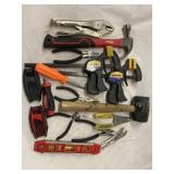 Clamps, Hammers, Level, Pliers, Locking Pliers