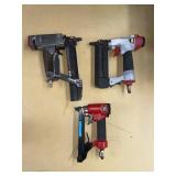 SENCO, central pneumatic, and ARROW PT50 air