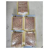 5 Wired Or Wireless Doorbells Hammered Copper Look