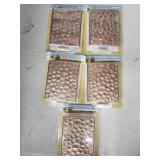 5 Wired Or Wireless Doorbells Hammered Copper Look