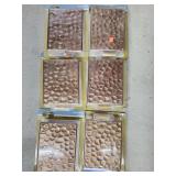 6 Wired Or Wireless Doorbells Hammered Copper Look