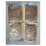 4 Wired Or Wireless Doorbells Hammered Copper Look