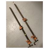 2 Pipe Clamps