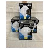 (7) Feit electric 25 watt lightbulbs bath and
