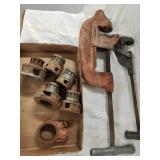 Pipe threading die/ pipe cutters