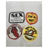 Im a nut patch ,sex relieves tension,  bitch,