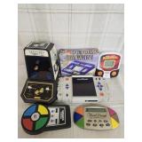 Pocket Simon, pac-man ,sea battle,slam dunk,