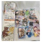 12 McDonald's TY Teenie Beanie babies