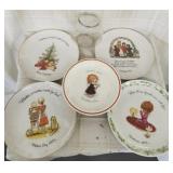 3 Vtg  Holly Hobbie plates / giving plate/ L