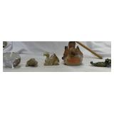 Paper weights and figurines