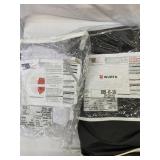 One White and One Black Banner