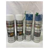 Rust-Oleum  Inverted Striping/Marking Paint 4 cans