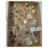 Vtg lapel pins and badges