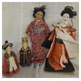 Japanese collectable doll 1995/  Queen & king