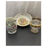 Cico China Pierced Reticulated Plate,