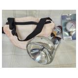 Chrome plated after market light / fanny pack