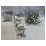 Bag of hose clamps -approximately 25, 1/4 grease