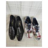 Sperry mens Boat shoe size 8/ vintage Bally mens