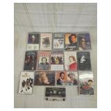 15 Vintage cassette tapes