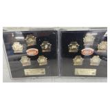 Coca cola racing pin set