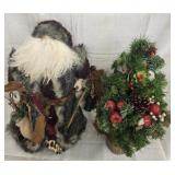 Christmas topper Santa / Christmas tree