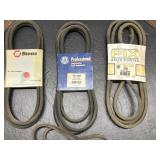 Automotive belts (4) in totality