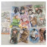12 McDonald's TY Teenie Beanie babies