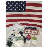 Flag / Candle Jewelry/ Doilies
