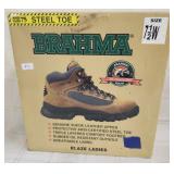 Size 7.5 Brahma steel toe Blaze ladies boots