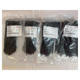 4 pkgs of Zip Ties 8' long 100 per pack