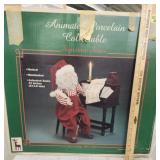 Animated porcelain collectable  musical animated