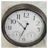 LaCross wall clock with temperature &humidity