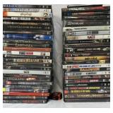 (50) movies (49) dvds and (1) bluray