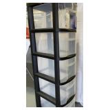 5 Drawer Storage Tower 15.5' L x 13'W x 40.5'H
