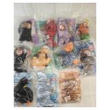 11 McDonald's TY Teenie Beanie babies
