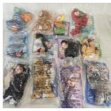 12 McDonald's Teenie Beanie babies
