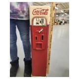 Wooden Coca-Cola cabinet with 4 shelves