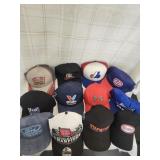 12 vintage caps