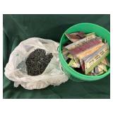 Pneumatic nail gun nails and star drive deck screw