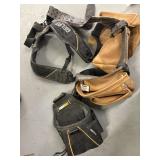 Tough build tool belt, and harness