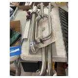 Bathroom railing fixtures