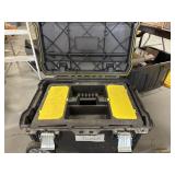 Stanley toolbox with wheels and extendable handle