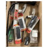 Electrical plugs a level toilet flush handles