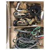 Ratchet straps and bungee cords