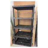 EXTRA DEEP PLASTIC SHELVING UNIT