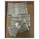 Corrugated brick tie