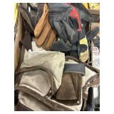 Work belts and gloves (Milwaukee, plainsmen, etc)